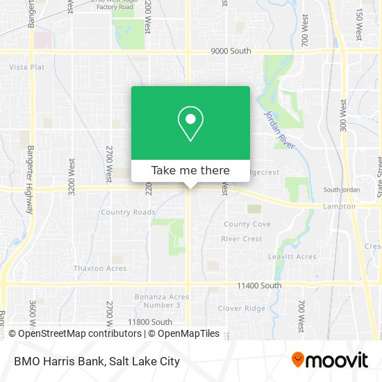 BMO Harris Bank map