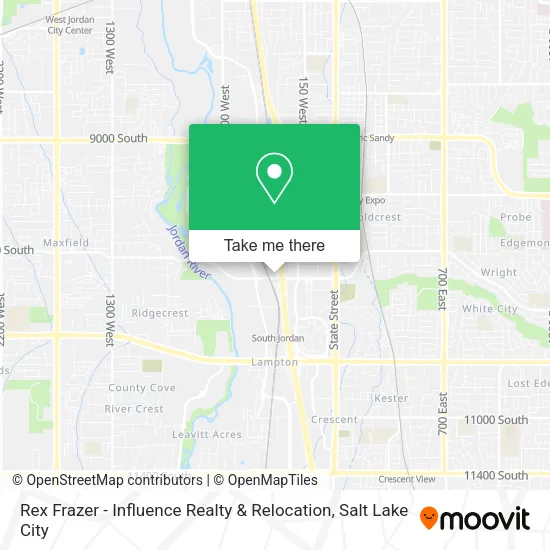 Mapa de Rex Frazer - Influence Realty & Relocation