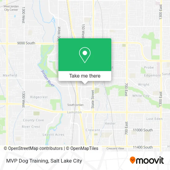 MVP Dog Training map