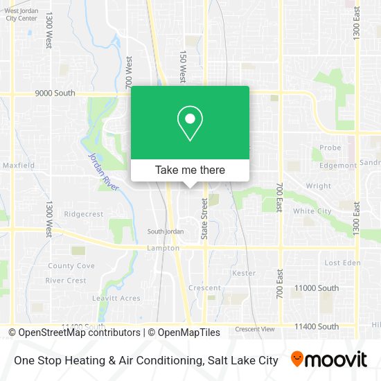 One Stop Heating & Air Conditioning map