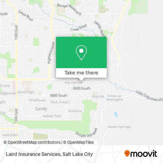 Laird Insurance Services map