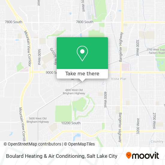 Mapa de Boulard Heating & Air Conditioning