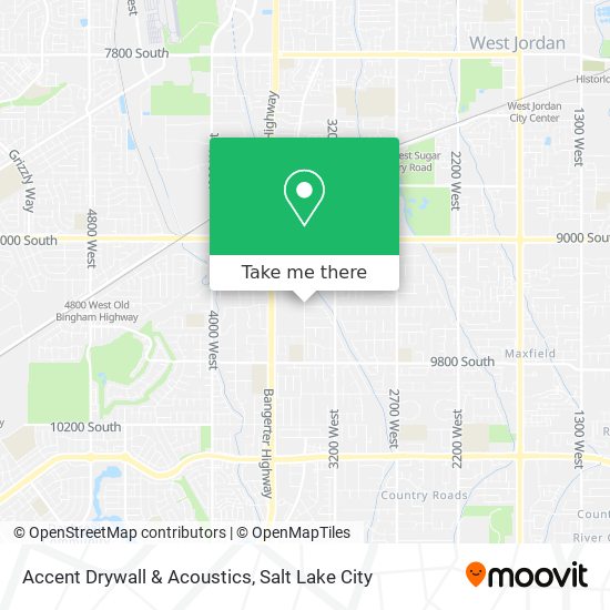 Accent Drywall & Acoustics map