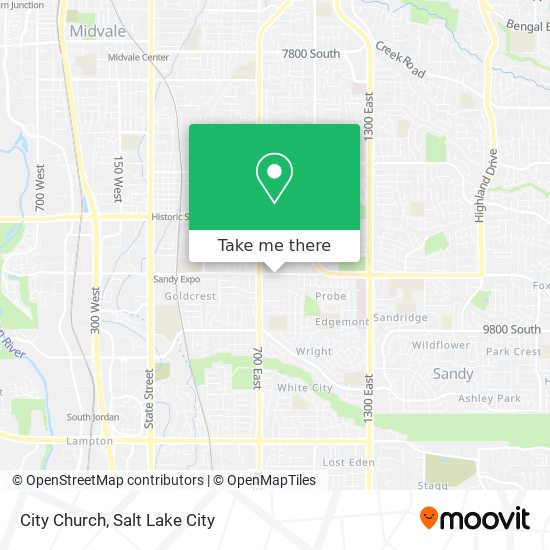 Mapa de City Church