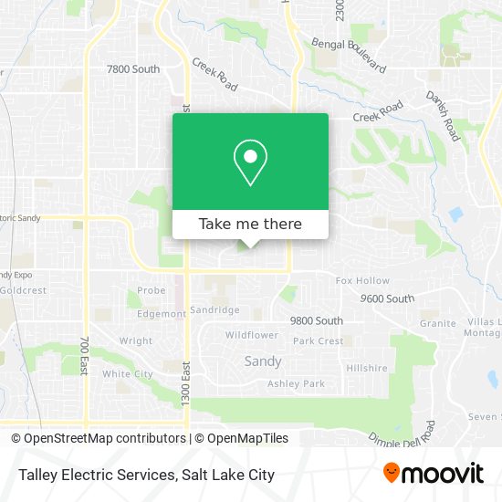 Mapa de Talley Electric Services