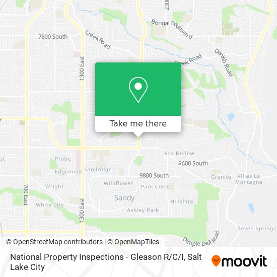 Mapa de National Property Inspections - Gleason R / C/I