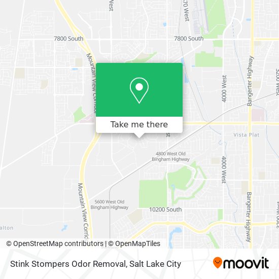 Stink Stompers Odor Removal map