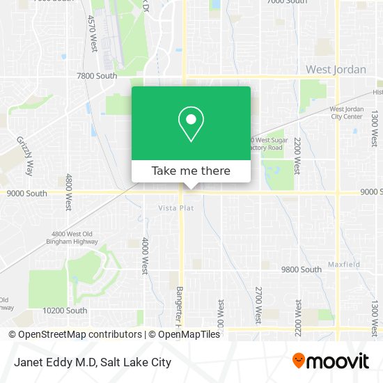 Janet Eddy M.D map