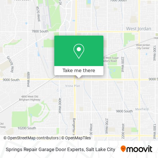 Mapa de Springs Repair Garage Door Experts