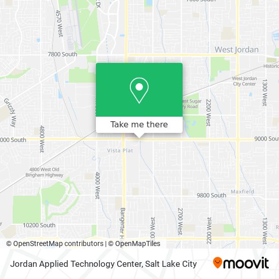 Jordan Applied Technology Center map