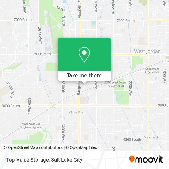 Top Value Storage map