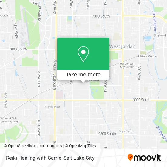 Mapa de Reiki Healing with Carrie