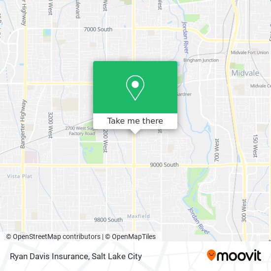 Ryan Davis Insurance map