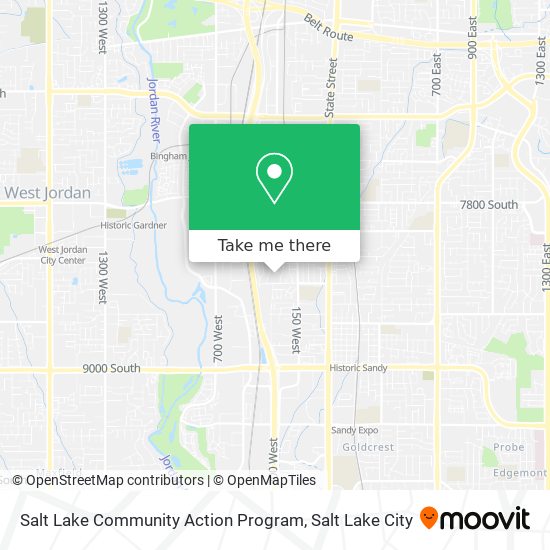 Salt Lake Community Action Program map