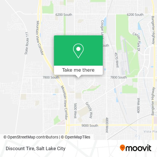 Discount Tire map