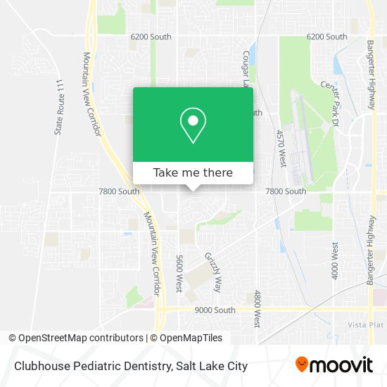 Clubhouse Pediatric Dentistry map