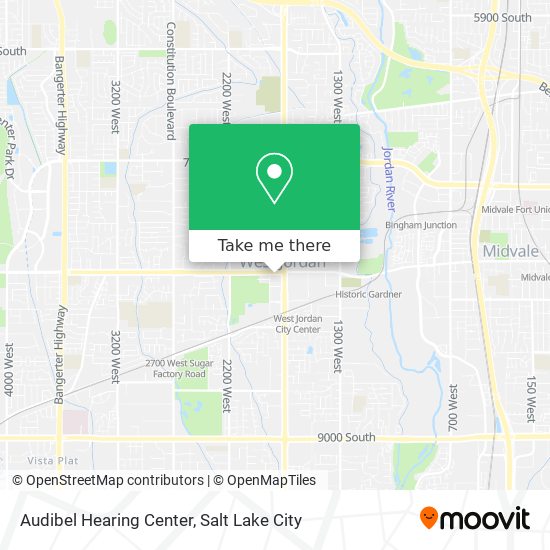 Audibel Hearing Center map