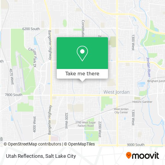 Utah Reflections map