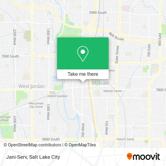 Jani-Serv map