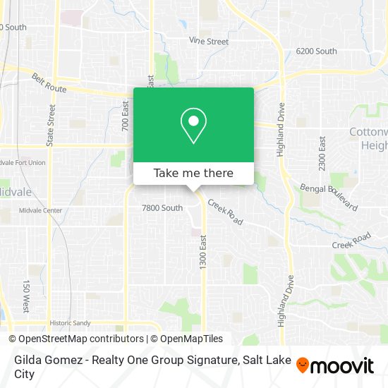 Gilda Gomez - Realty One Group Signature map