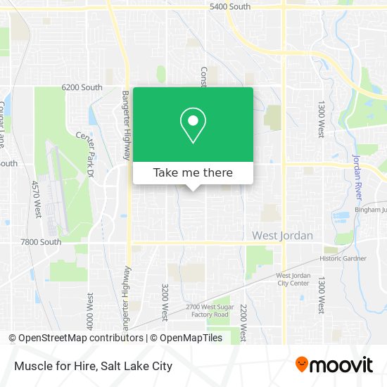 Muscle for Hire map