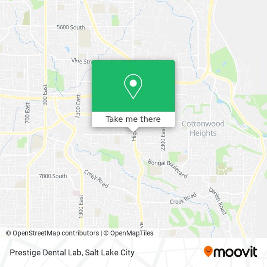 Prestige Dental Lab map