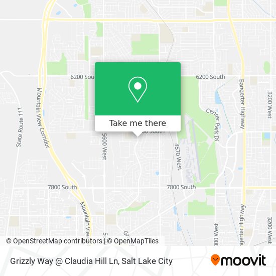 Grizzly Way @ Claudia Hill Ln map