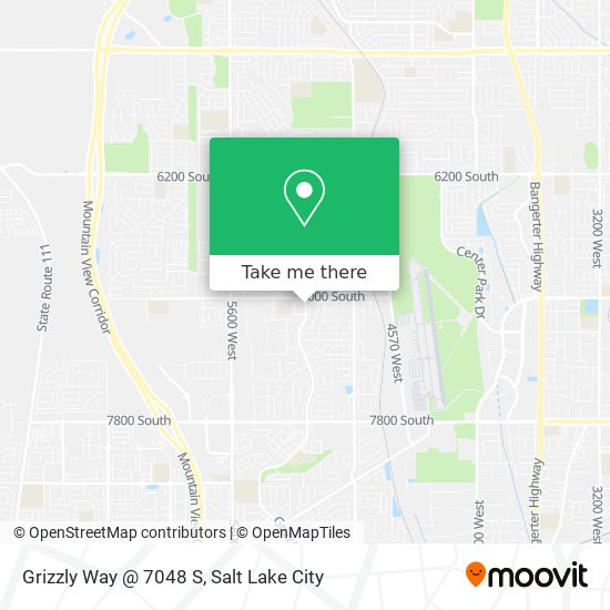 Grizzly Way @ 7048 S map