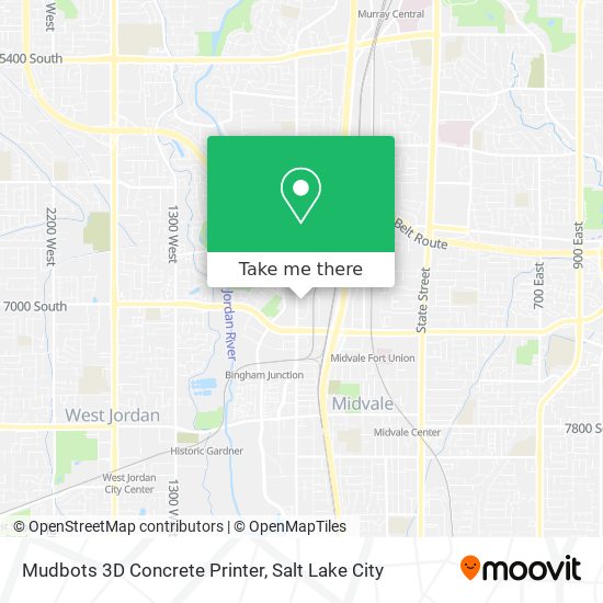 Mudbots 3D Concrete Printer map