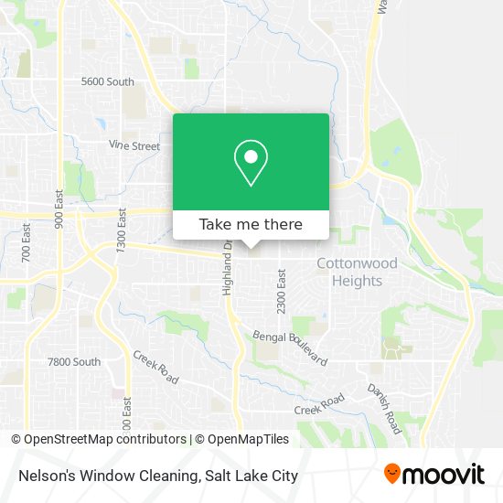 Mapa de Nelson's Window Cleaning