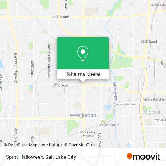 Spirit Halloween map