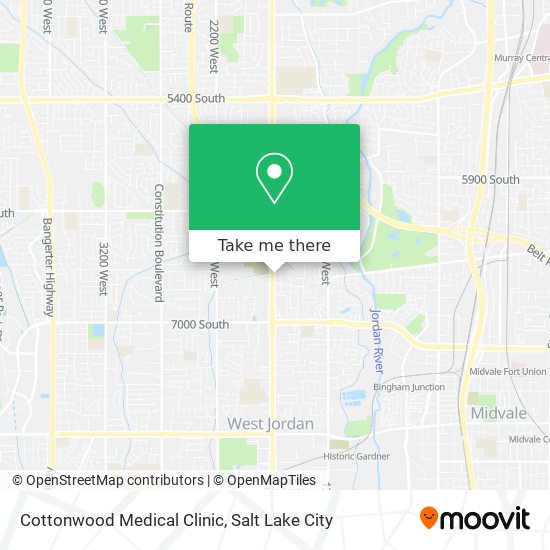 Cottonwood Medical Clinic map