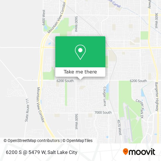 6200 S @ 5479 W map