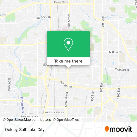 Mapa de Oakley