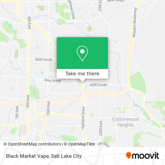 Mapa de Black Market Vape
