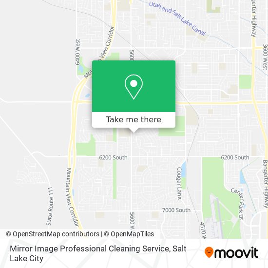 Mirror Image Professional Cleaning Service map