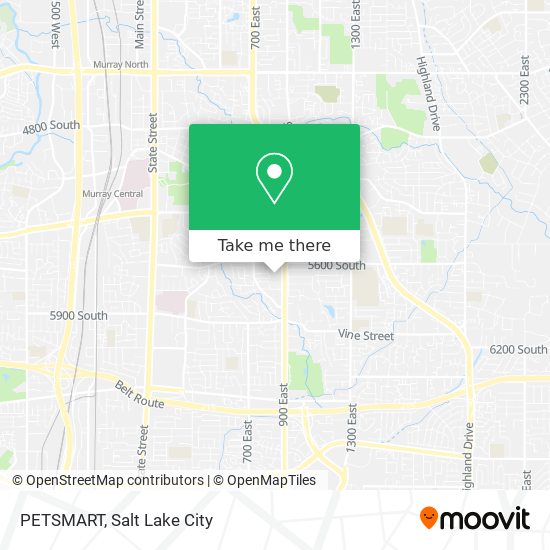 PETSMART map