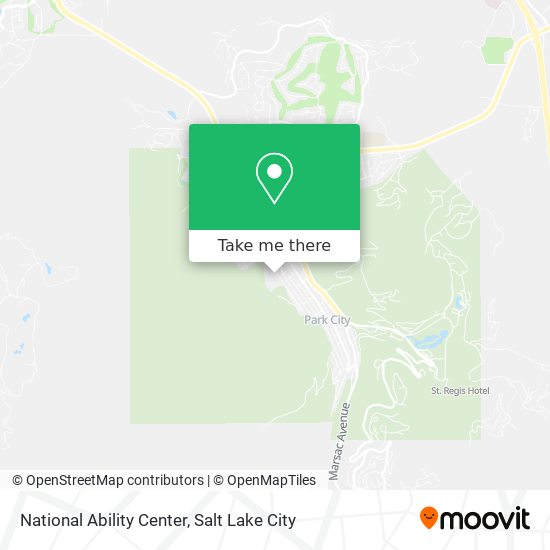 National Ability Center map