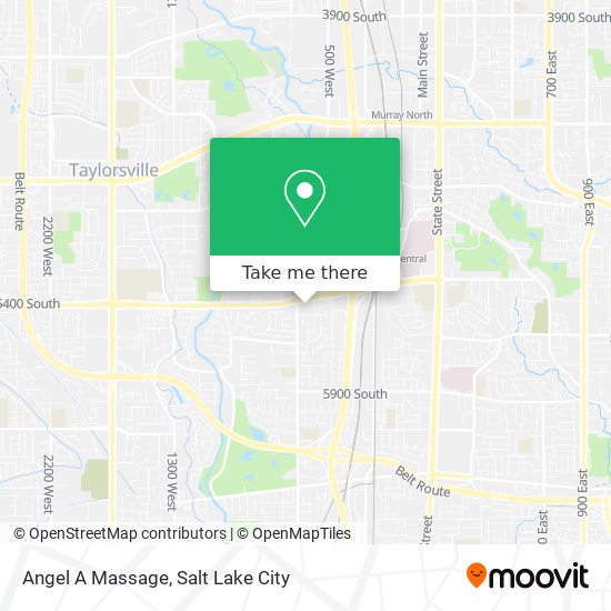 Angel A Massage map