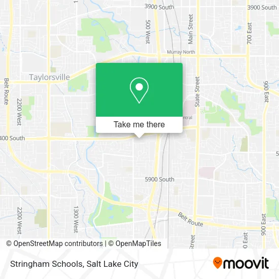 Stringham Schools map