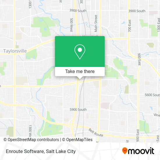 Enroute Software map