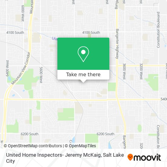 Mapa de United Home Inspectors- Jeremy McKaig