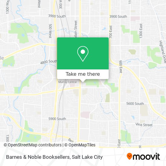 Mapa de Barnes & Noble Booksellers