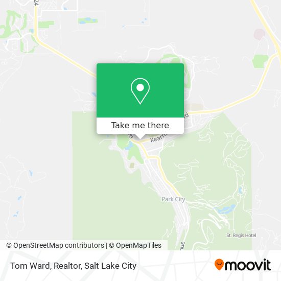 Tom Ward, Realtor map