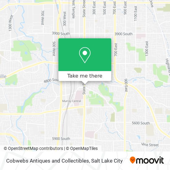 Cobwebs Antiques and Collectibles map