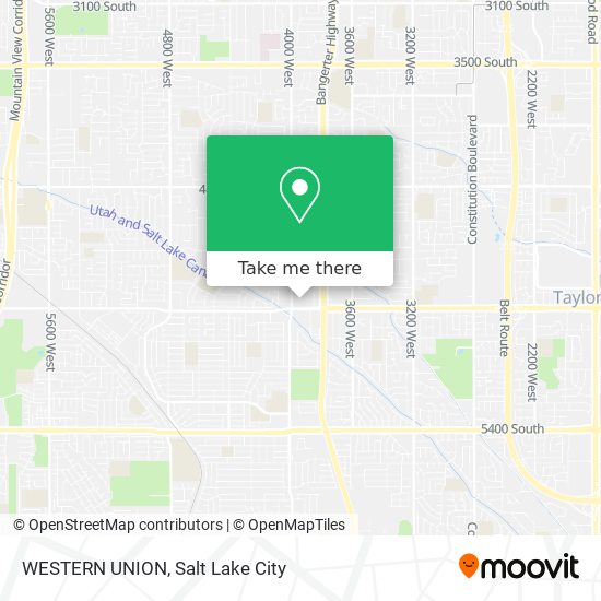 WESTERN UNION map