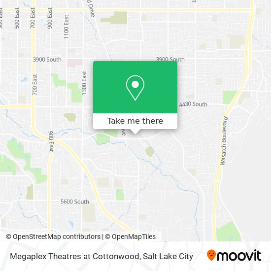 Mapa de Megaplex Theatres at Cottonwood