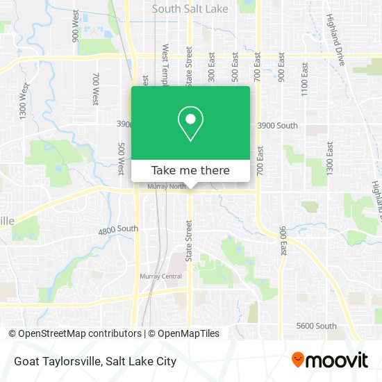 Goat Taylorsville map