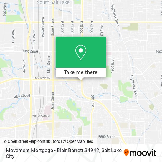 Mapa de Movement Mortgage - Blair Barrett,34942