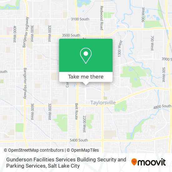 Gunderson Facilities Services Building Security and Parking Services map